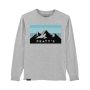 PEATY'S PUBWEAR KOSZULKA Z DŁUGIM RĘKAWEM 3 PEAKS SUNRISE / HEATHER GREY (PPW-24-LST-3PS-GRY) M