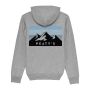 PEATY'S PUBWEAR CREW BLUZA - 3 PEAKS SUNRISE / HEATHER GREY (PPW-24-HDY-3PS-GRY) S