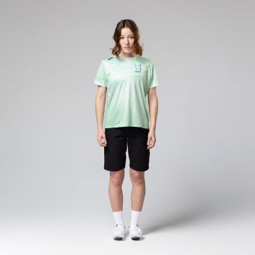 GOBIK SHORT SLEEVE T-SHIRT TECH WOMEN HINT GREEN