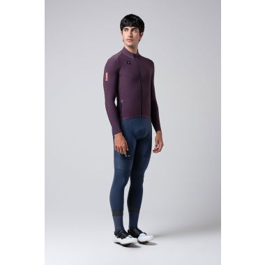 GOBIK JERSEY LONG SLEEVE PACER SOLID 2.0 MEN NIGHTSHADE