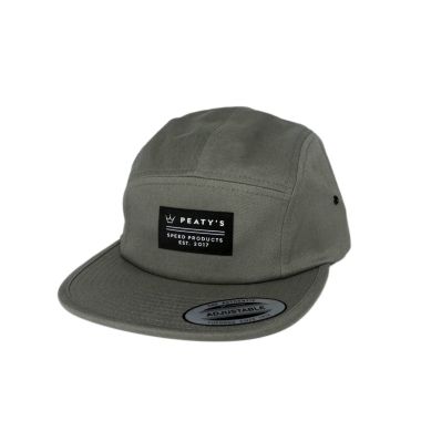 PEATY'S PUBWEAR CZAPKA PUBWEAR 5 PANEL CAP - SPEED PRODUCTS / GREY (PPW-5PL-GRY-SPS-1) Uni