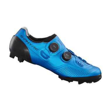 Buty MTB SPD Shimano S-PHYRE SH-XC902 (rozm. 43, niebieskie)