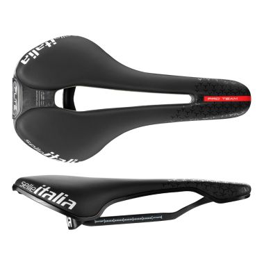 Siodło SELLE ITALIA FLITE BOOST PRO TEAM 6.1 KIT CARBONIO SUPERFLOW S (id match S3), Carbon Rail+10mm, Fibra-Tek, 165g 