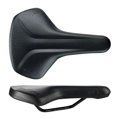 Siodło SELLE ITALIA GT-1, Flow L (id match L2), FeC Alloy Rail, EVA, 294g (NEW 2025)