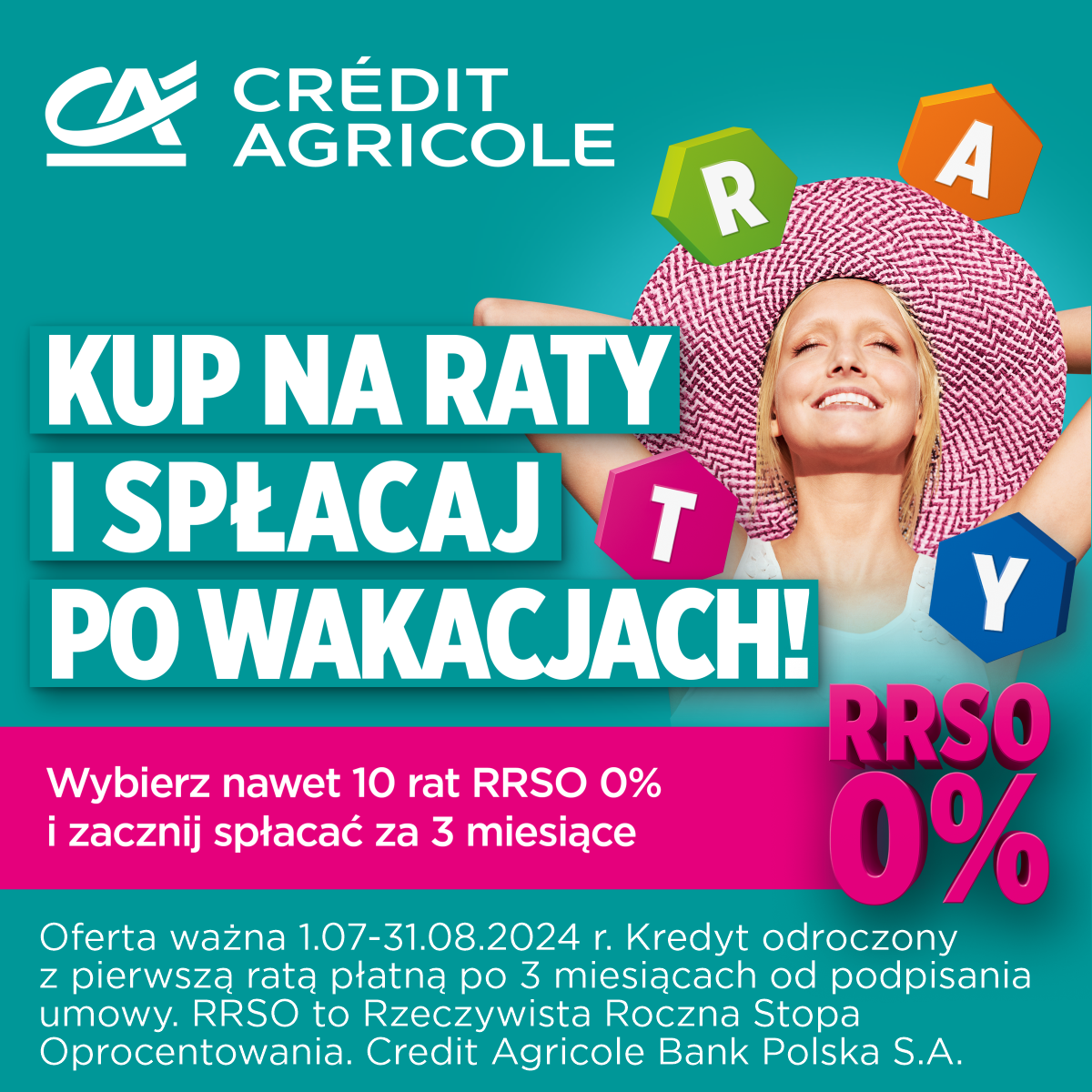 Rower na raty 0% z odroczonym terminem spłaty