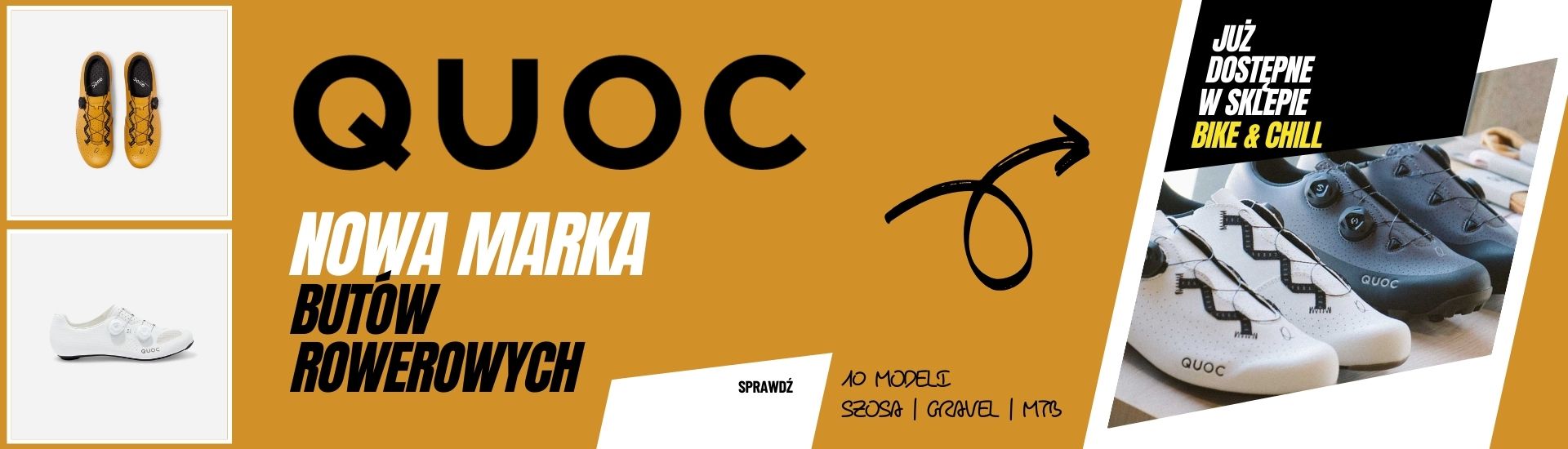 QUOC - nowa marka obuwia rowerowego w BikeChill.pl